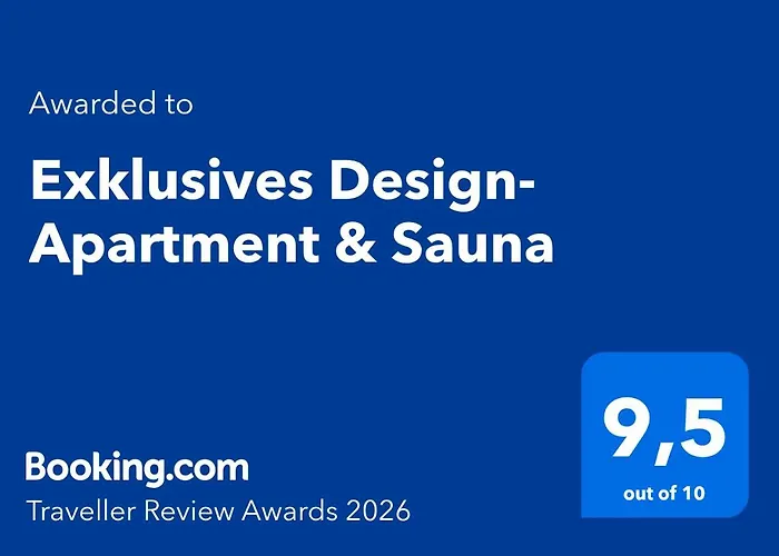 Exklusives Design-apartment & Sauna
